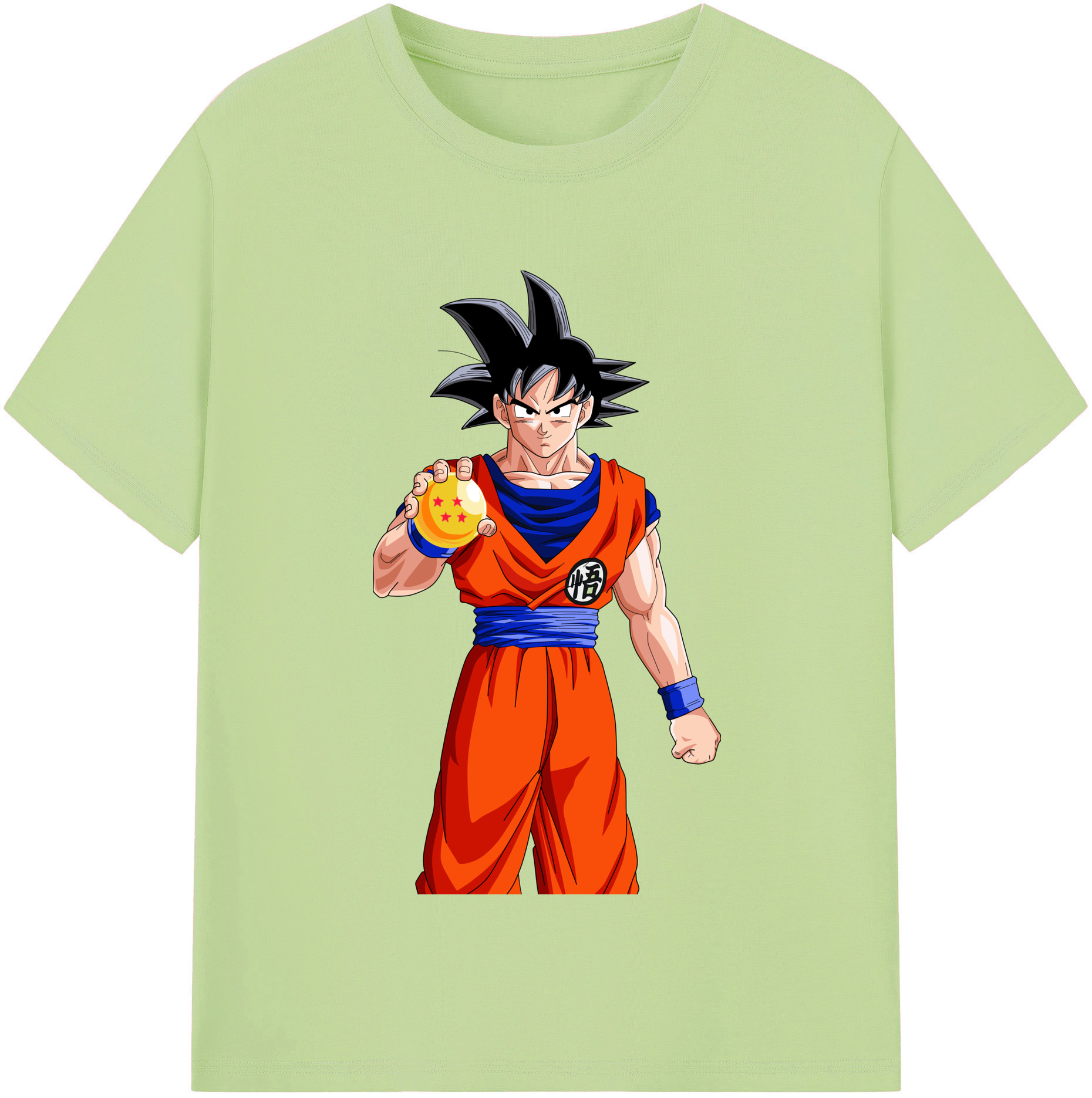 （画像用） ドラゴンボール 孫悟空（そん ごくう）Son Goku カカロット DRAGON BALL Kakarotto 綿100％半袖Tシャツ（フロントプリント）
